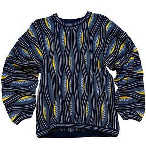 Men's Multicolor Patterned Sweater